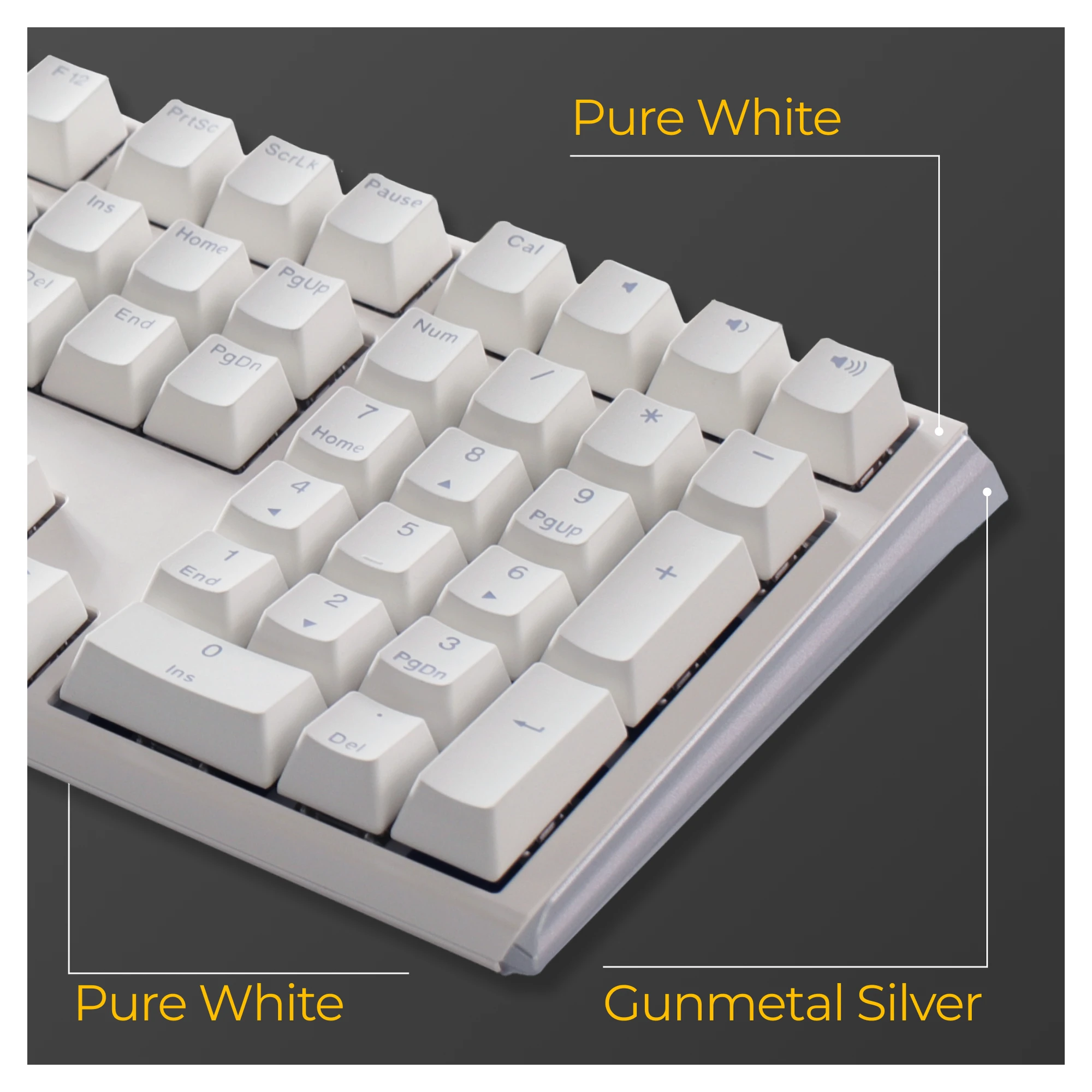 Купить Клавиатура Ducky One 3 Cherry MX Speed Silver RGB White UA (DKON2108ST-PUAPXPWWWSC1) - фото 14