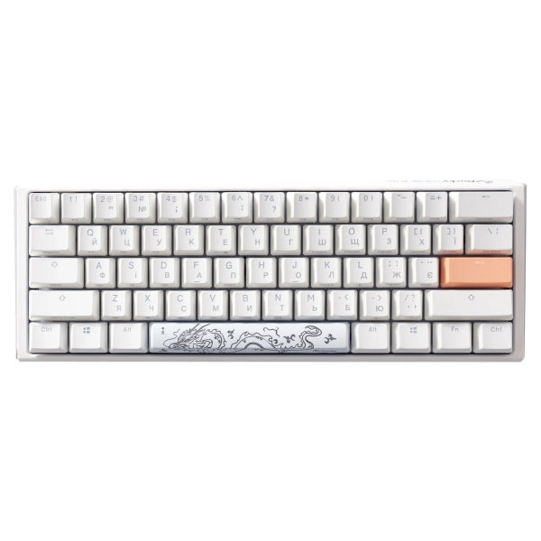 Купити Клавіатура Ducky One 3 Mini Cherry MX Speed ​​Silver RGB White UA (DKON2161ST-PUAPXPWWWSC1) - фото 2