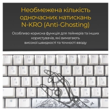 Купити Клавіатура Ducky One 3 Mini Cherry MX Speed ​​Silver RGB White UA (DKON2161ST-PUAPXPWWWSC1) - фото 13
