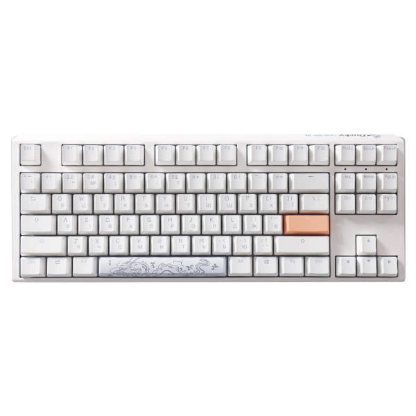 Купить Клавиатура Ducky One 3 TKL Cherry MX Red RGB White UA (DKON2187ST-RUAPXPWWWSC1) - фото 2