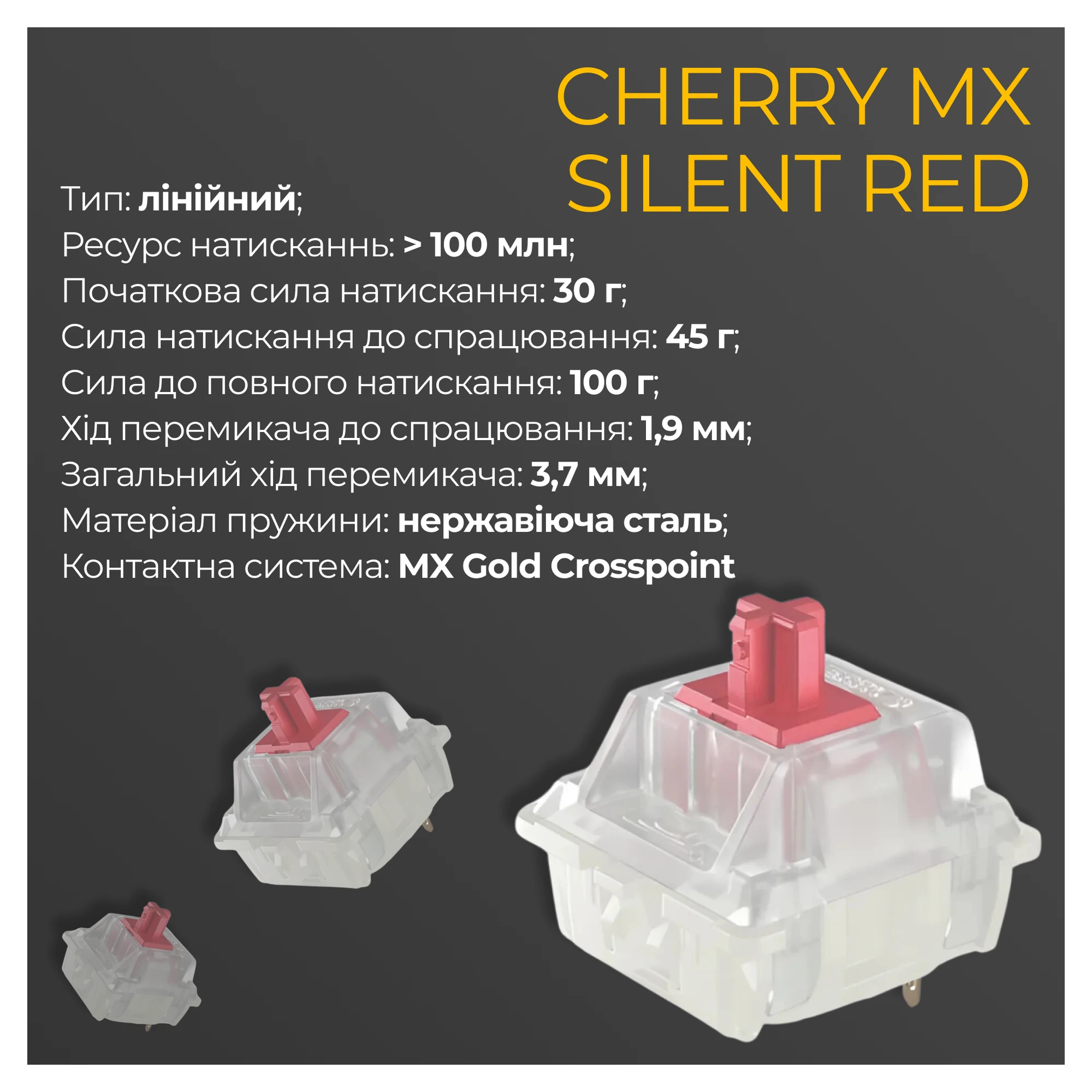 Купить Клавиатура Ducky One 3 TKL Cherry MX Silent Red RGB White UA (DKON2187ST-SUAPXPWWWSC1) - фото 7