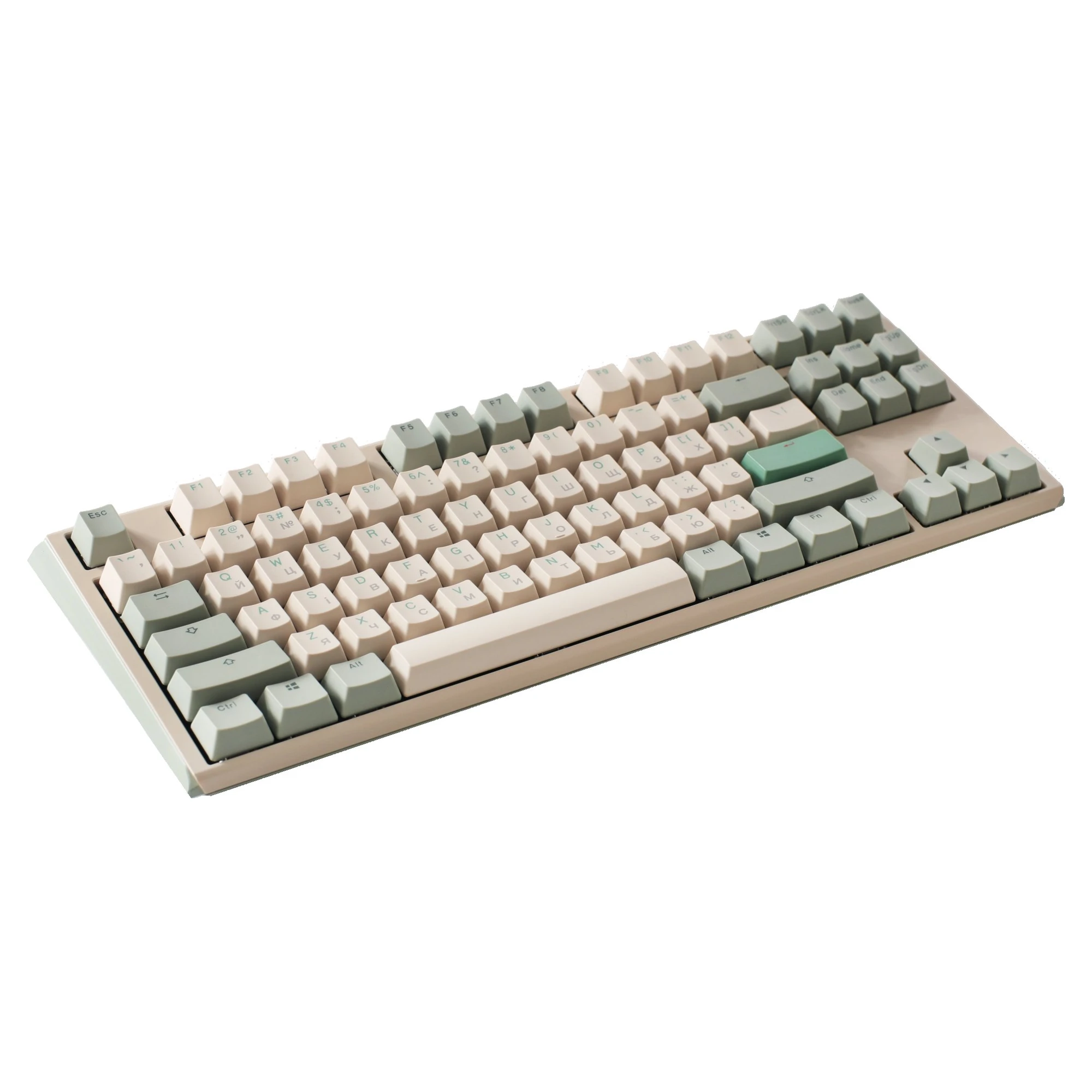 Купить Клавиатура Ducky One 3 TKL Cherry MX Speed Silver Matcha Cream UA (DKON2187-PUAPXМAEGGC1) - фото 2