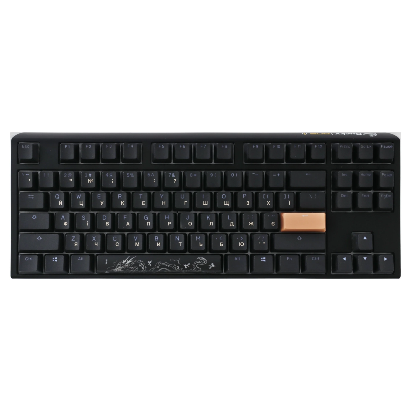 Купить Клавиатура Ducky One 3 TKL Cherry MX Speed Silver RGB Black UA (DKON2187ST-PUAPXCLAWSC1) - фото 2