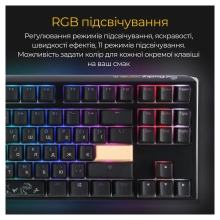 Купить Клавиатура Ducky One 3 TKL Cherry MX Speed Silver RGB Black UA (DKON2187ST-PUAPXCLAWSC1) - фото 9
