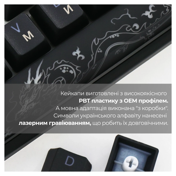 Купить Клавиатура Ducky One 3 TKL Cherry MX Speed Silver RGB Black UA (DKON2187ST-PUAPXCLAWSC1) - фото 10