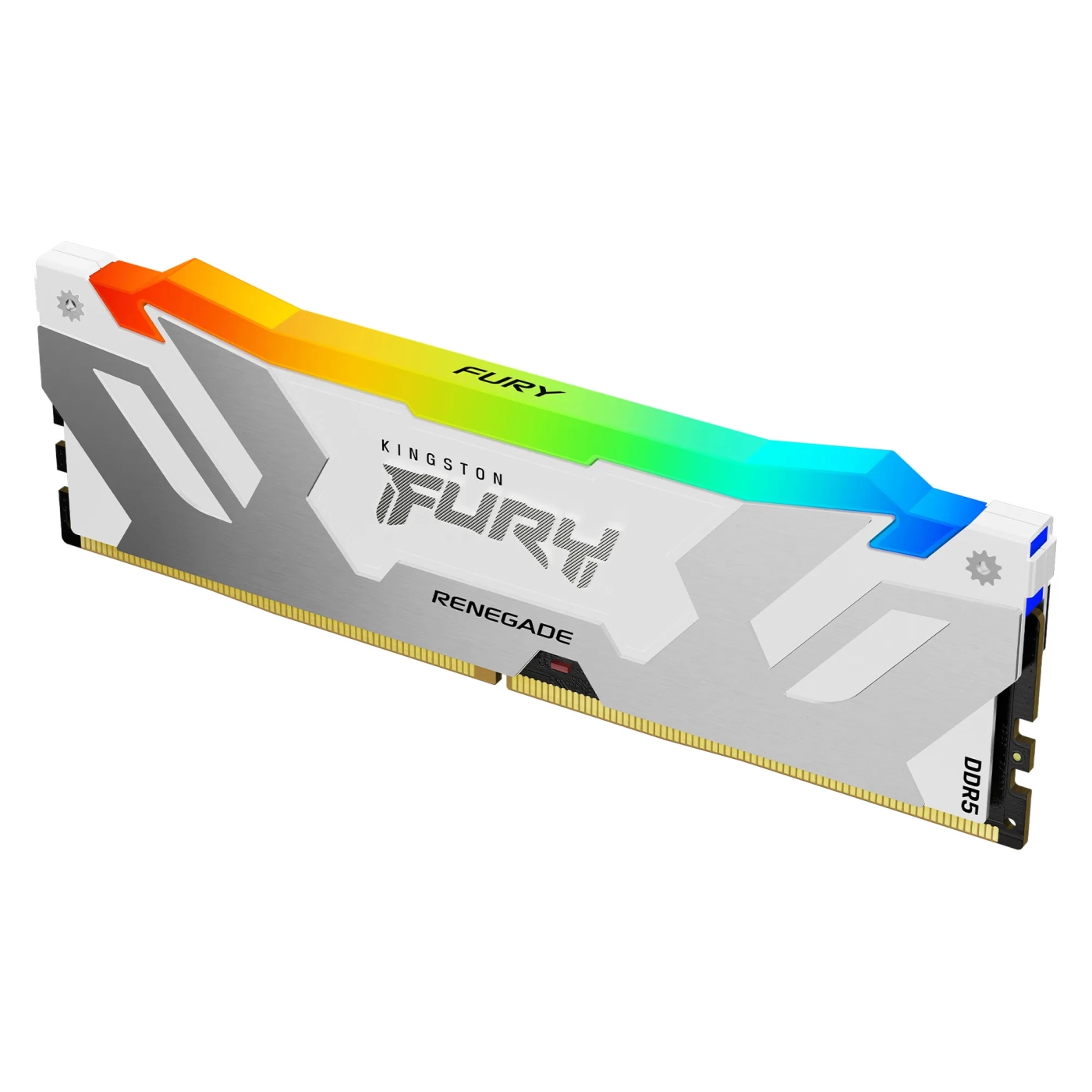 Купить Модуль памяти Kingston FURY Renegade White RGB DDR5-7600 16GB (KF576C38RWA-16) - фото 1