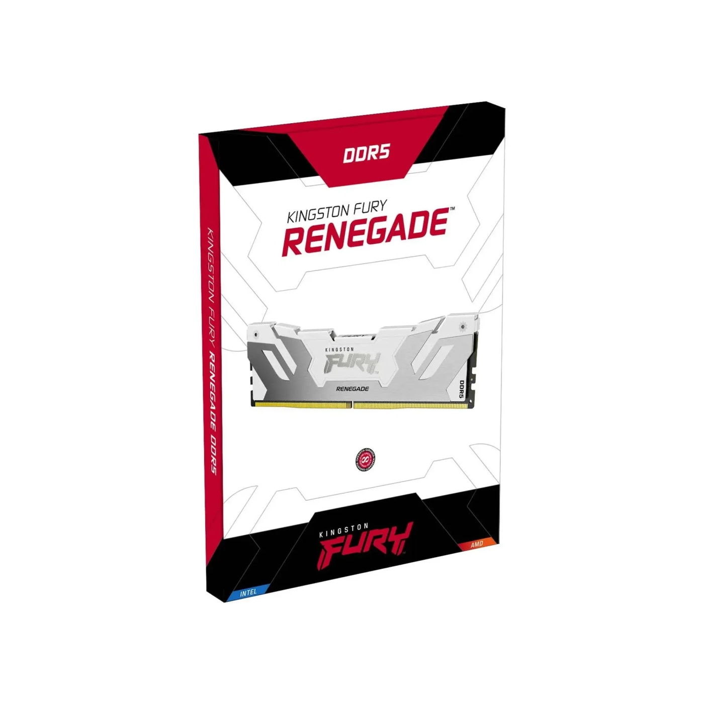 Купить Модуль памяти Kingston FURY Renegade White RGB DDR5-7600 16GB (KF576C38RWA-16) - фото 3