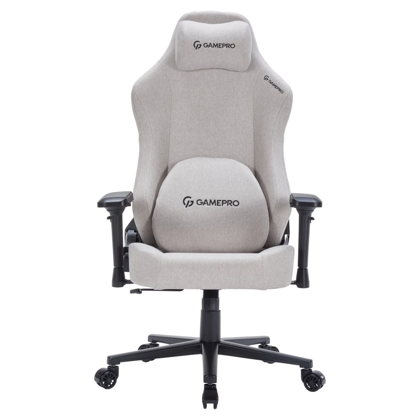 Купити Крісло для геймерів GamePro FGC750LG Fabric Light Gray - фото 1