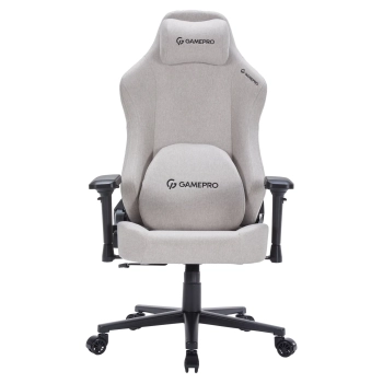 Купить Кресло для геймеров GamePro FGC750LG Fabric Light Gray - фото 1