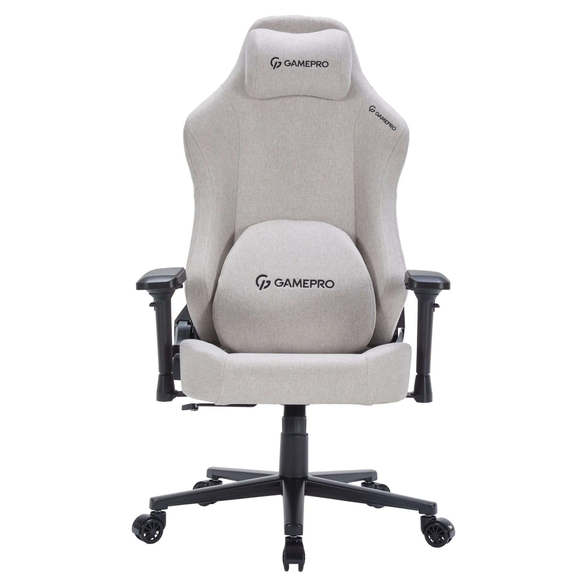 Купити Крісло для геймерів GamePro FGC750LG Fabric Light Gray - фото 1