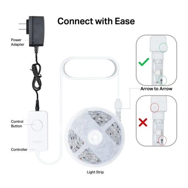 Купить Умная LED лента TP-Link Tapo L920-5 RGBIC - фото 7