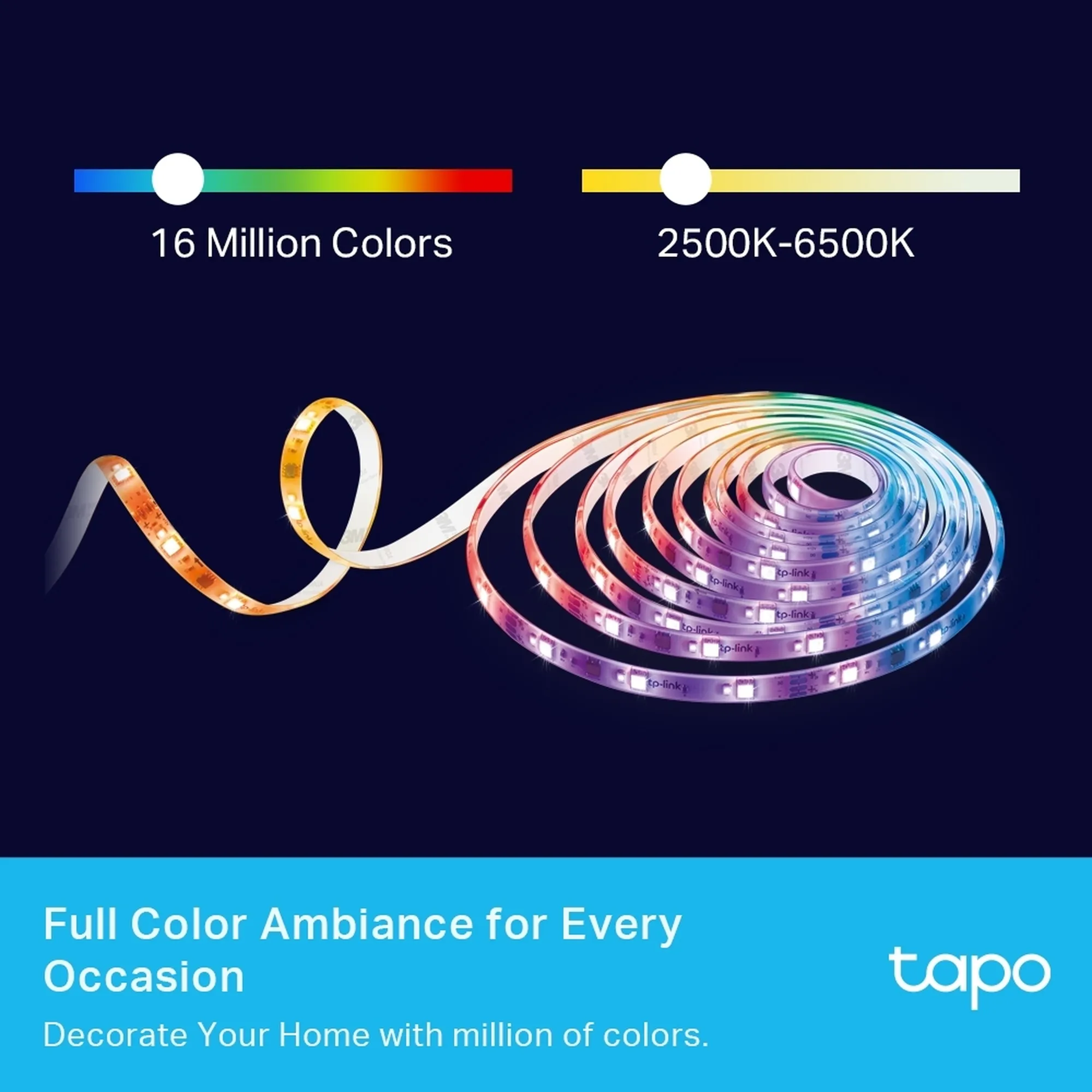 Купить Умная LED лента TP-Link Tapo L930-10 RGBW - фото 4