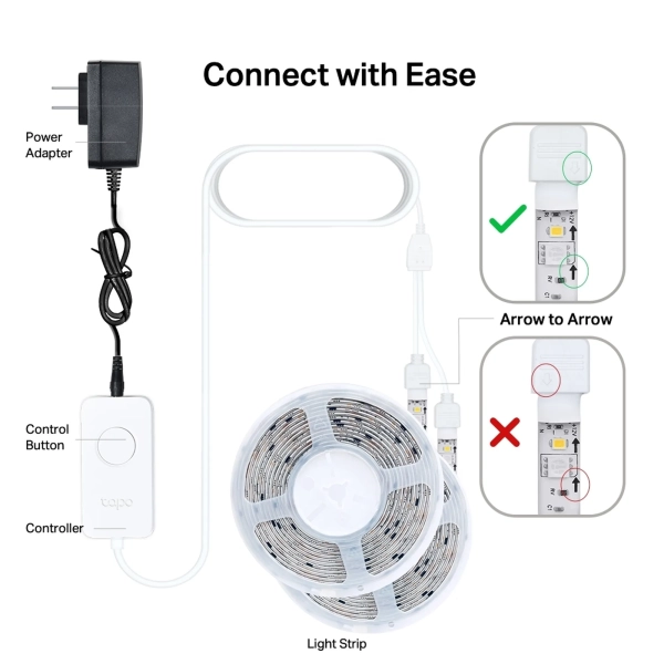 Купить Умная LED лента TP-Link Tapo L930-10 RGBW - фото 9