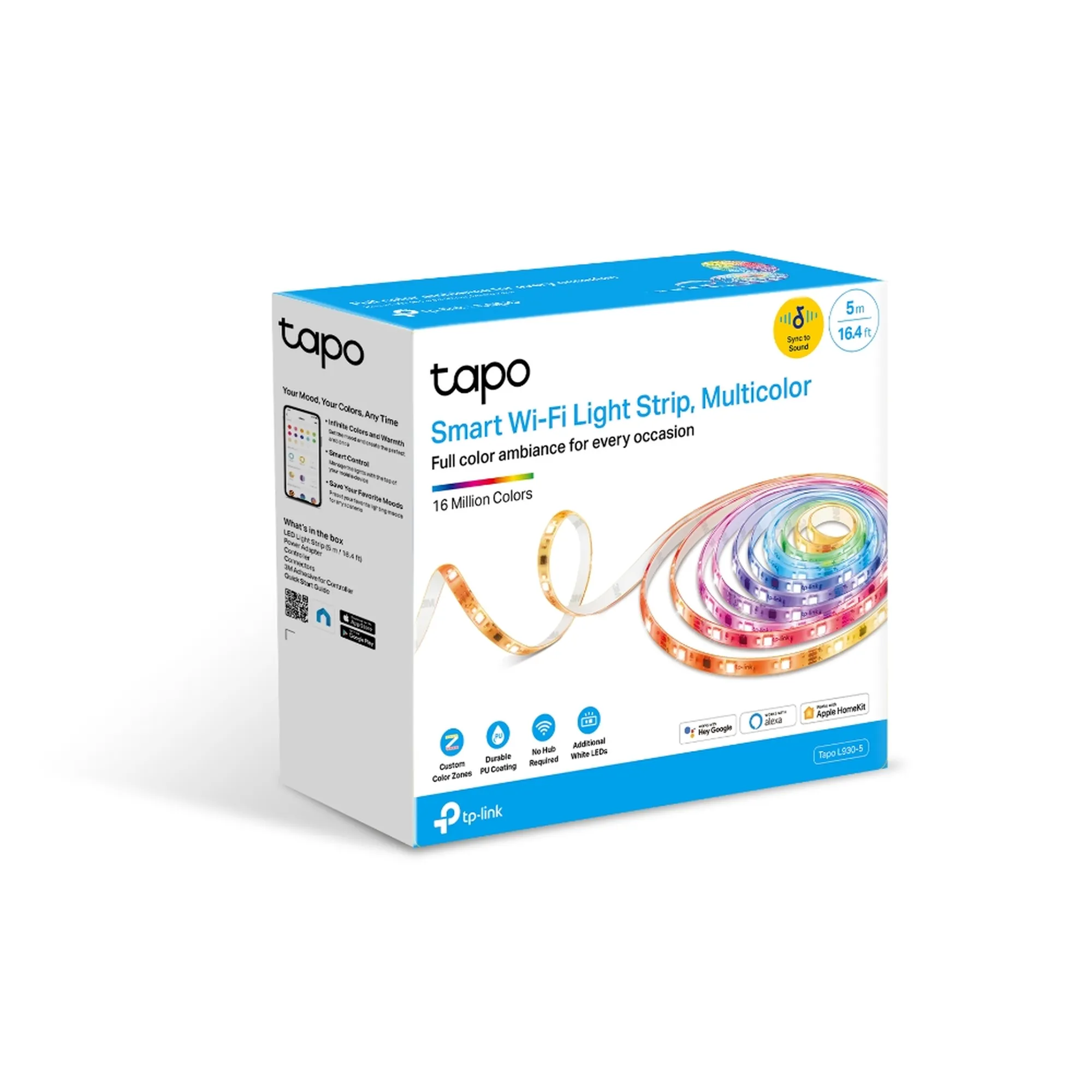 Купить Умная LED лента TP-Link Tapo L930-5 RGBW - фото 8