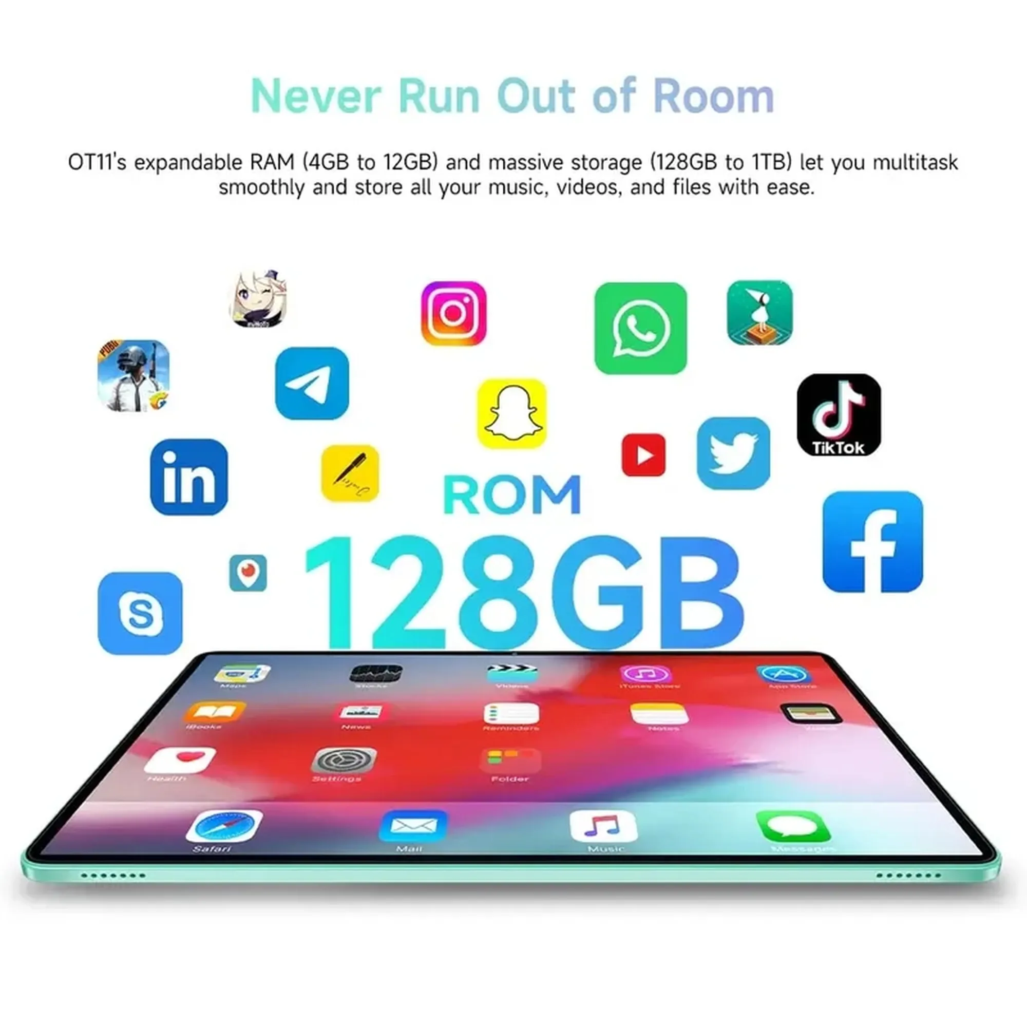 Купить Планшет Oukitel OT11 4/128GB Green (6931940737135) - фото 7