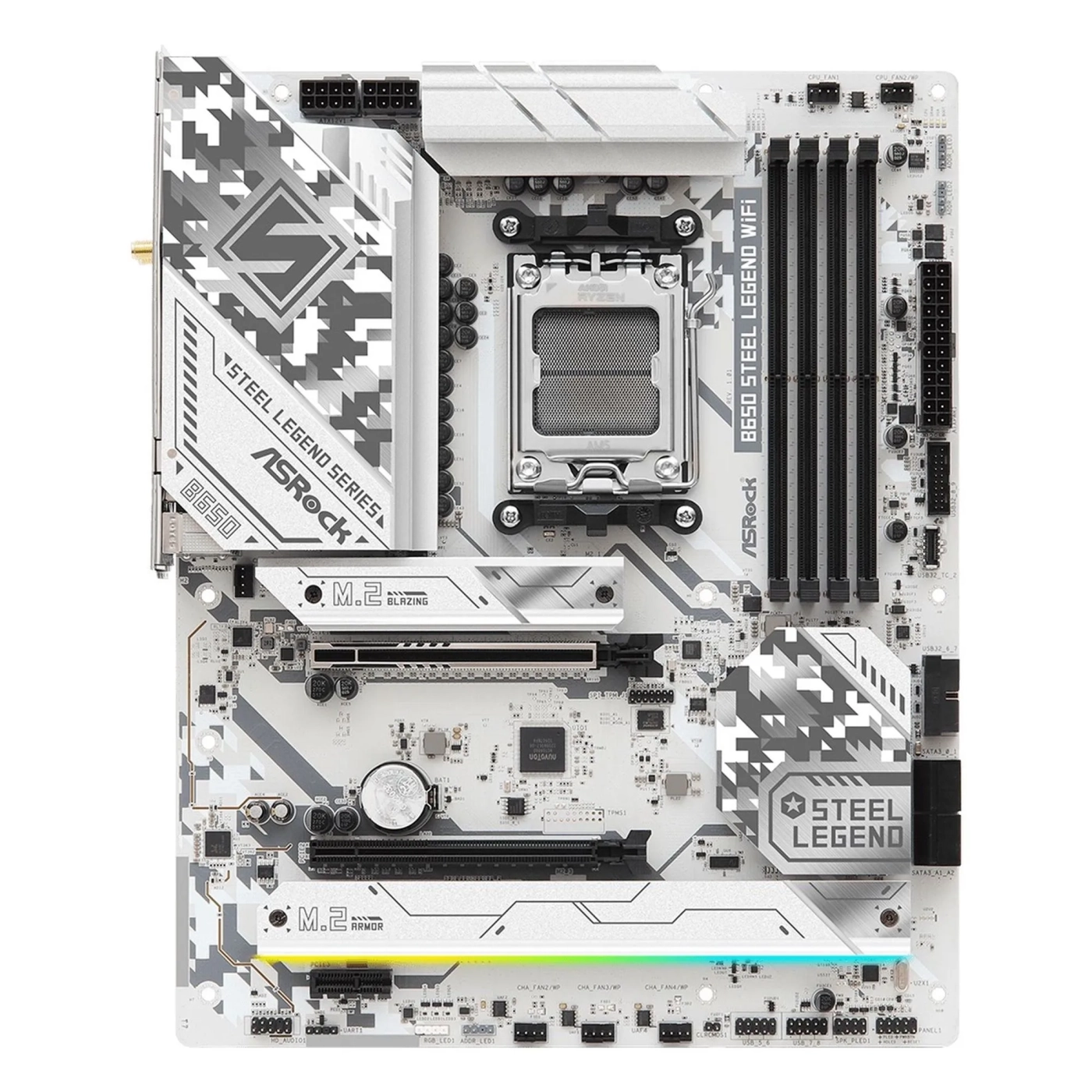 Купить Материнская плата ASRock B650 STEEL LEGEND WIFI - фото 1