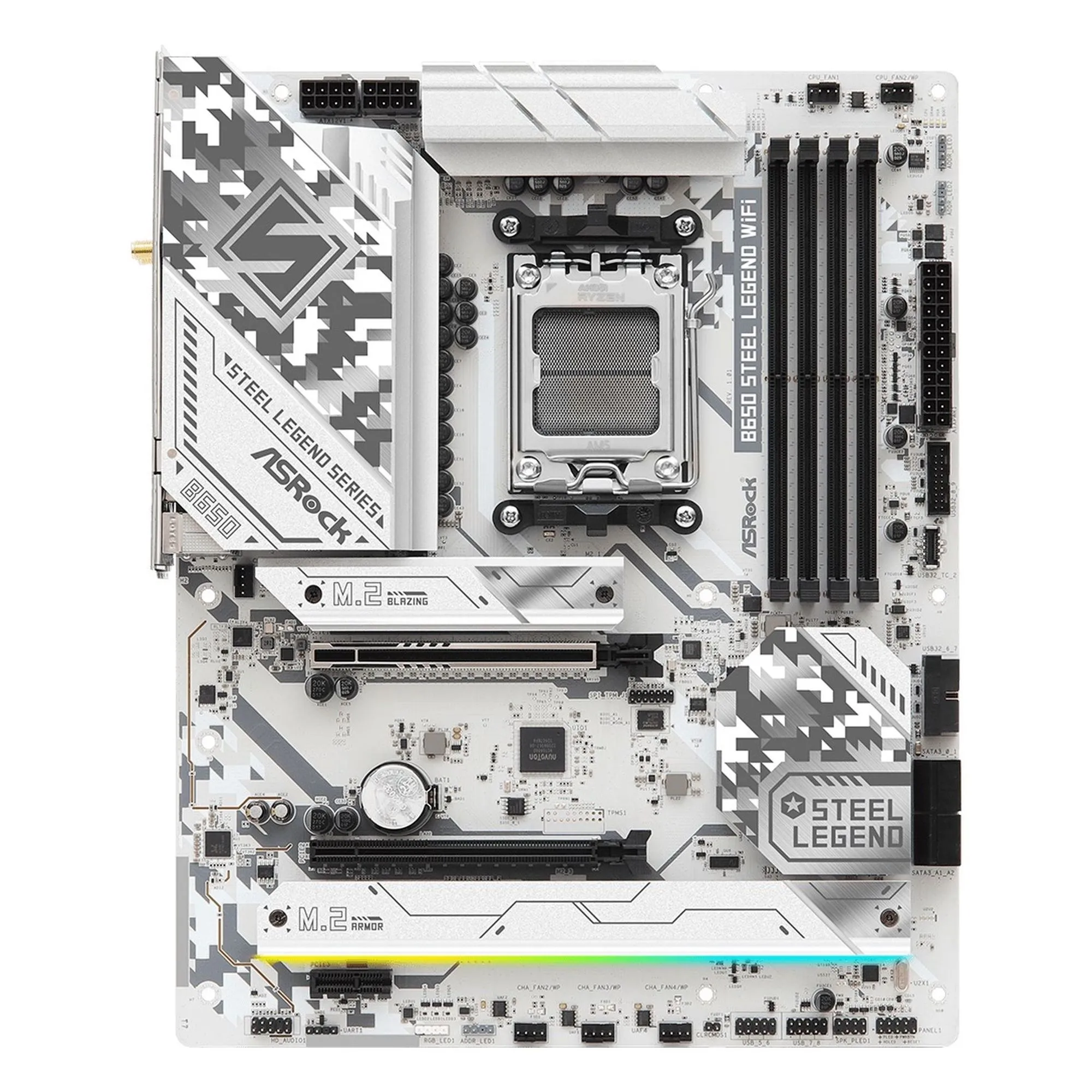 Купить Материнская плата ASRock B650 STEEL LEGEND WIFI - фото 1