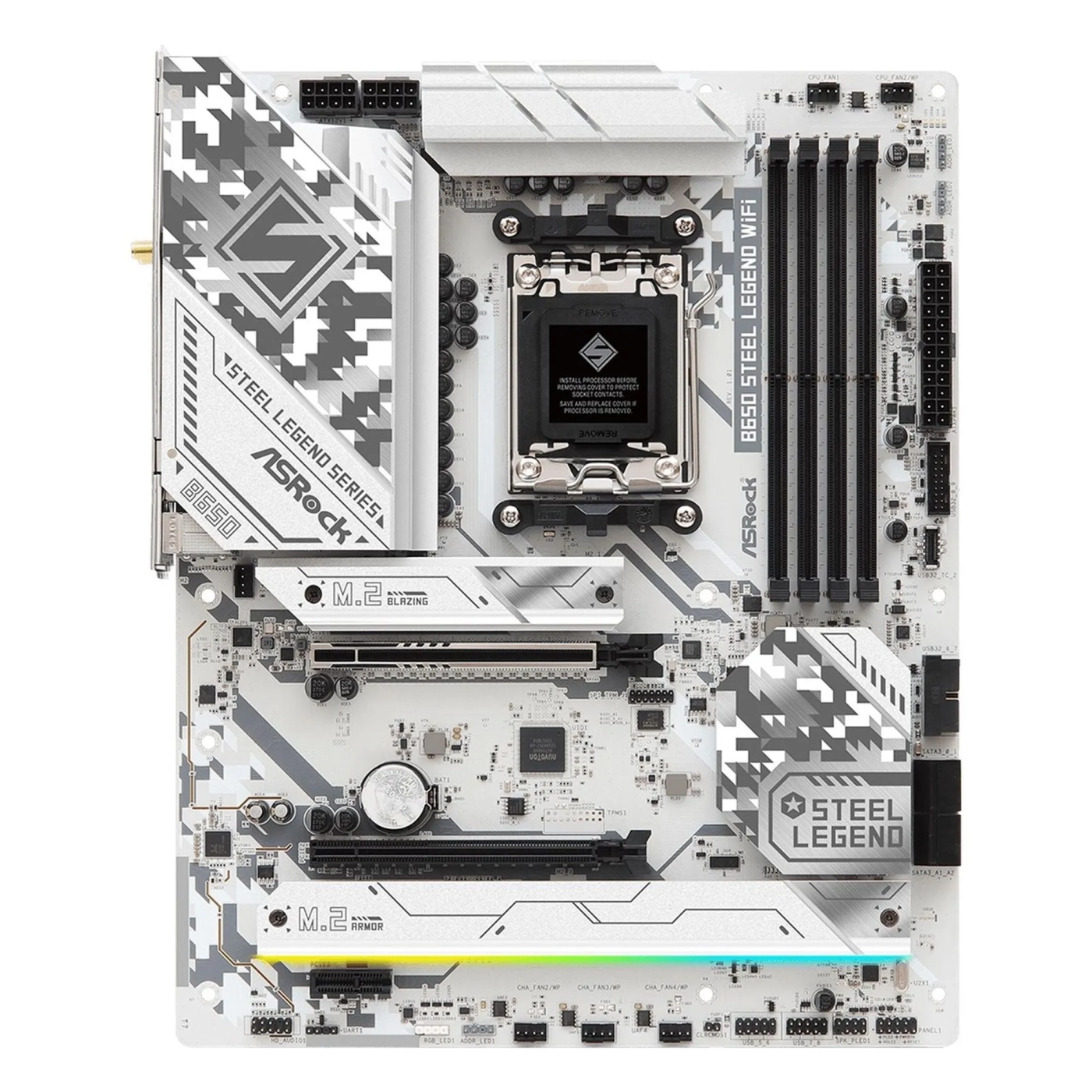 Купить Материнская плата ASRock B650 STEEL LEGEND WIFI - фото 2