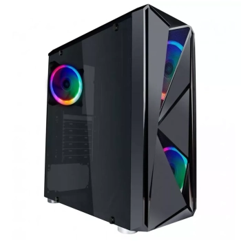 Купить Корпус 1stPlayer F4-3R1 Color LED + БП PS-500FK 500W - фото 1