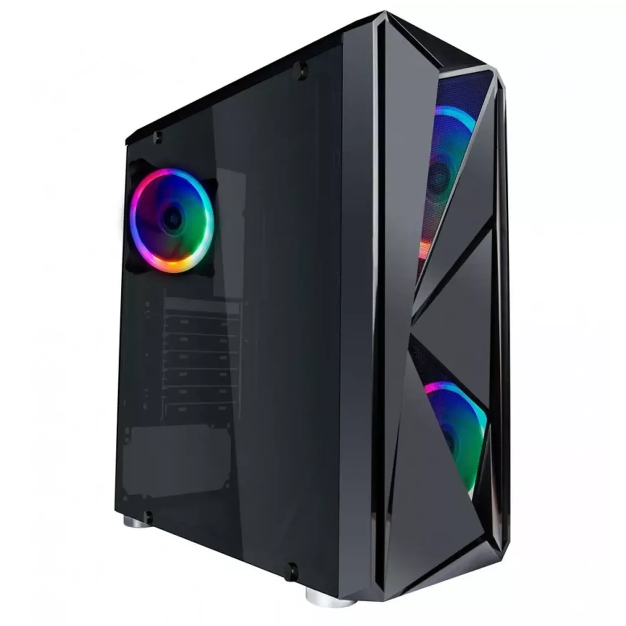 Купити Корпус 1stPlayer F4-3R1 Color LED + БП PS-500FK 500W - фото 1