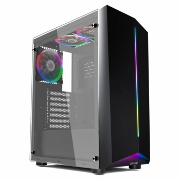 Купить Корпус 1stPlayer R6-A-3R1 Color LED Black - фото 1