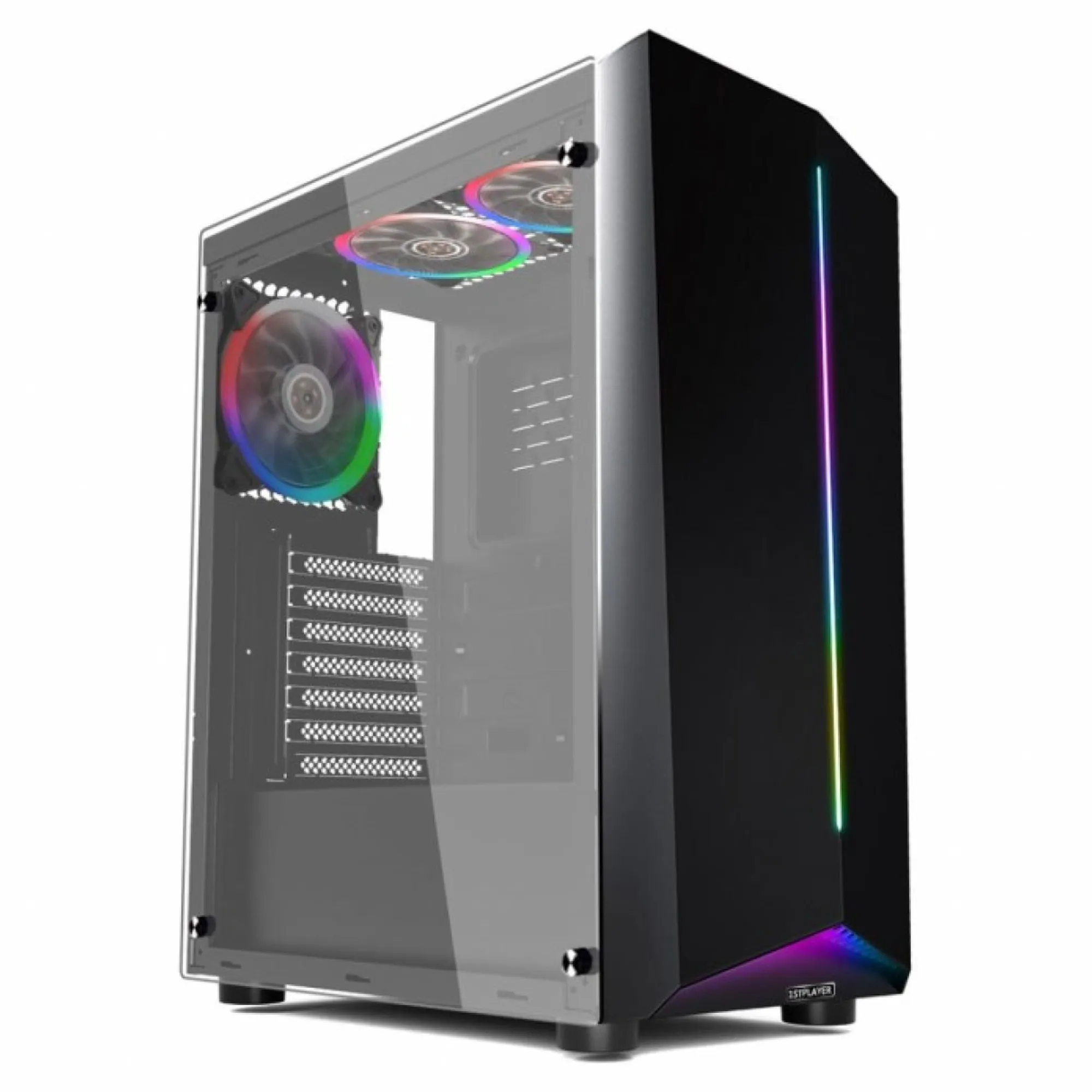 Купити Корпус 1stPlayer R6-A-3R1 Color LED Black - фото 1
