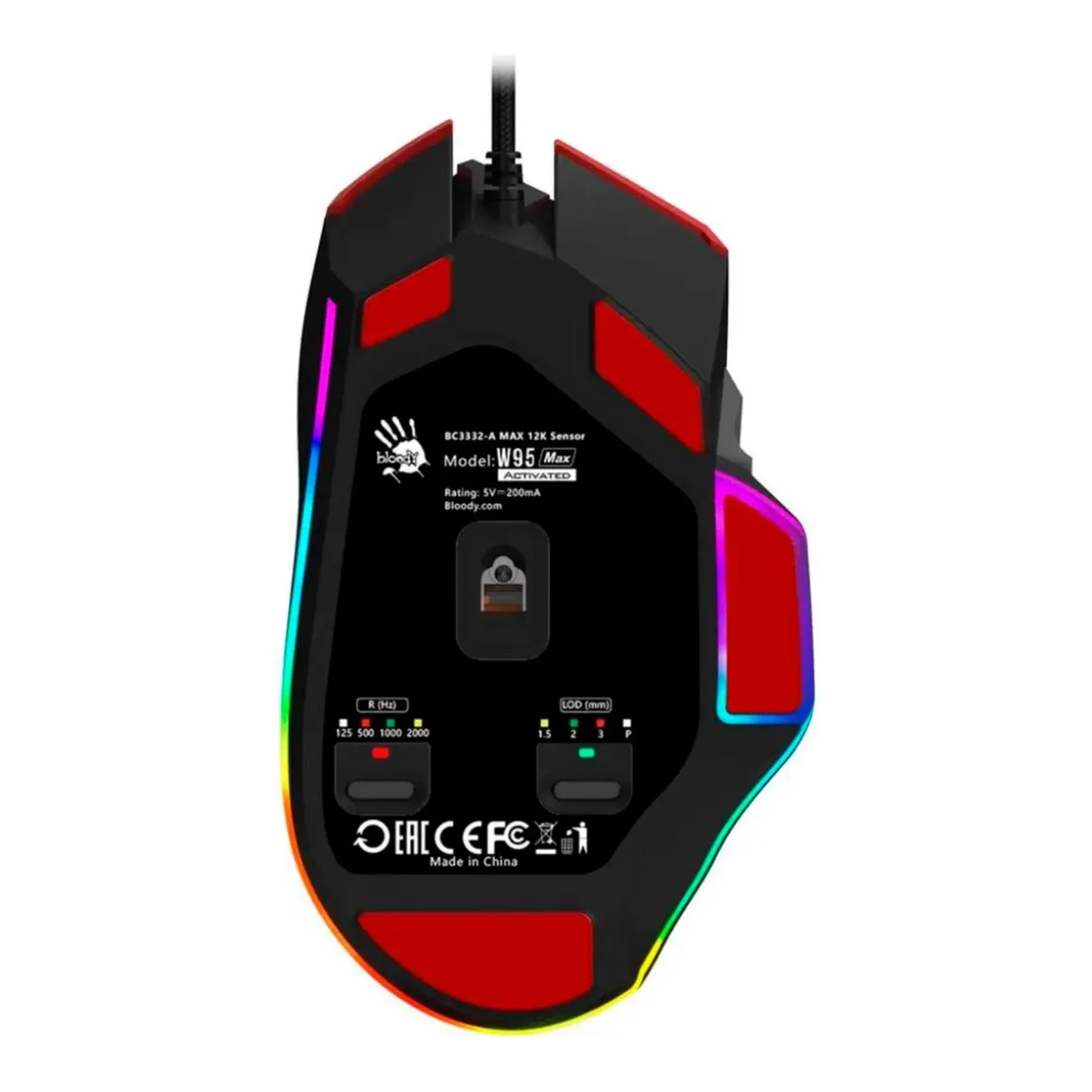 Купить Мышь A4Tech W95 Max (Sports Red) - фото 7