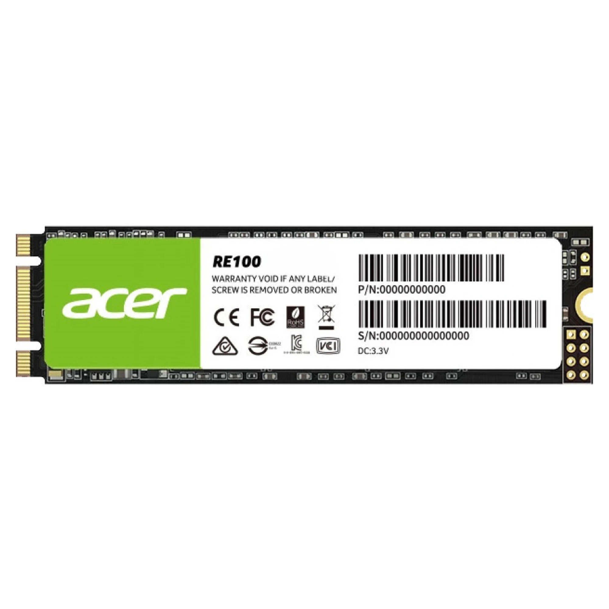 Купити SSD диск Acer RE100 2TB 2.5" SATA 3D TLC (BL.9BWWA.116) - фото 1