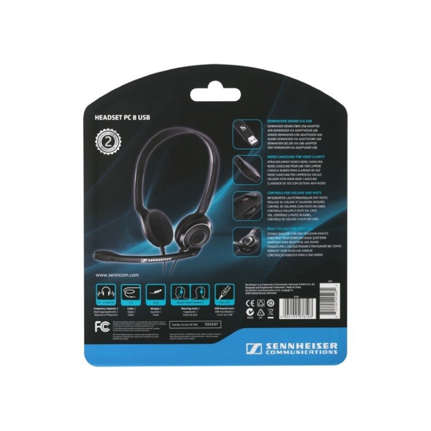Купити Гарнітура Sennheiser PC 8 USB Black - фото 6