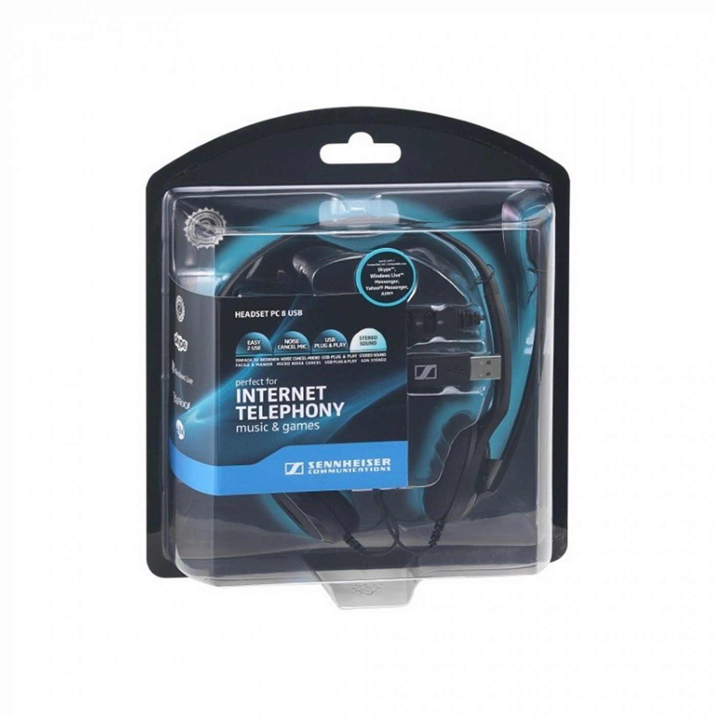 Купити Гарнітура Sennheiser PC 8 USB Black - фото 7