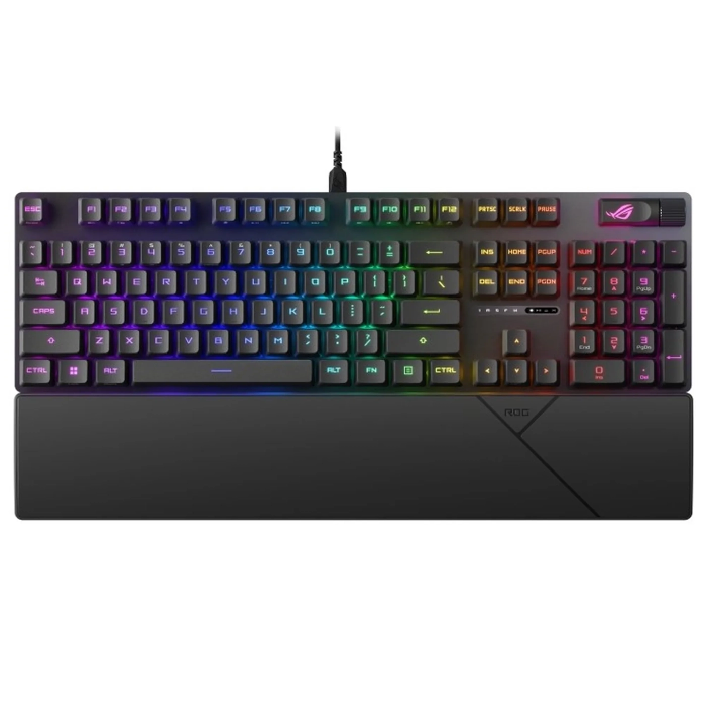 Купити Клавіатура ASUS ROG Strix Scope II RX Red (90MP0350-BKMA00) - фото 1