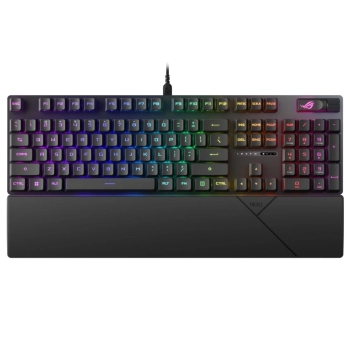 Купить Клавиатура ASUS ROG Strix Scope II RX Red (90MP0350-BKMA00) - фото 1