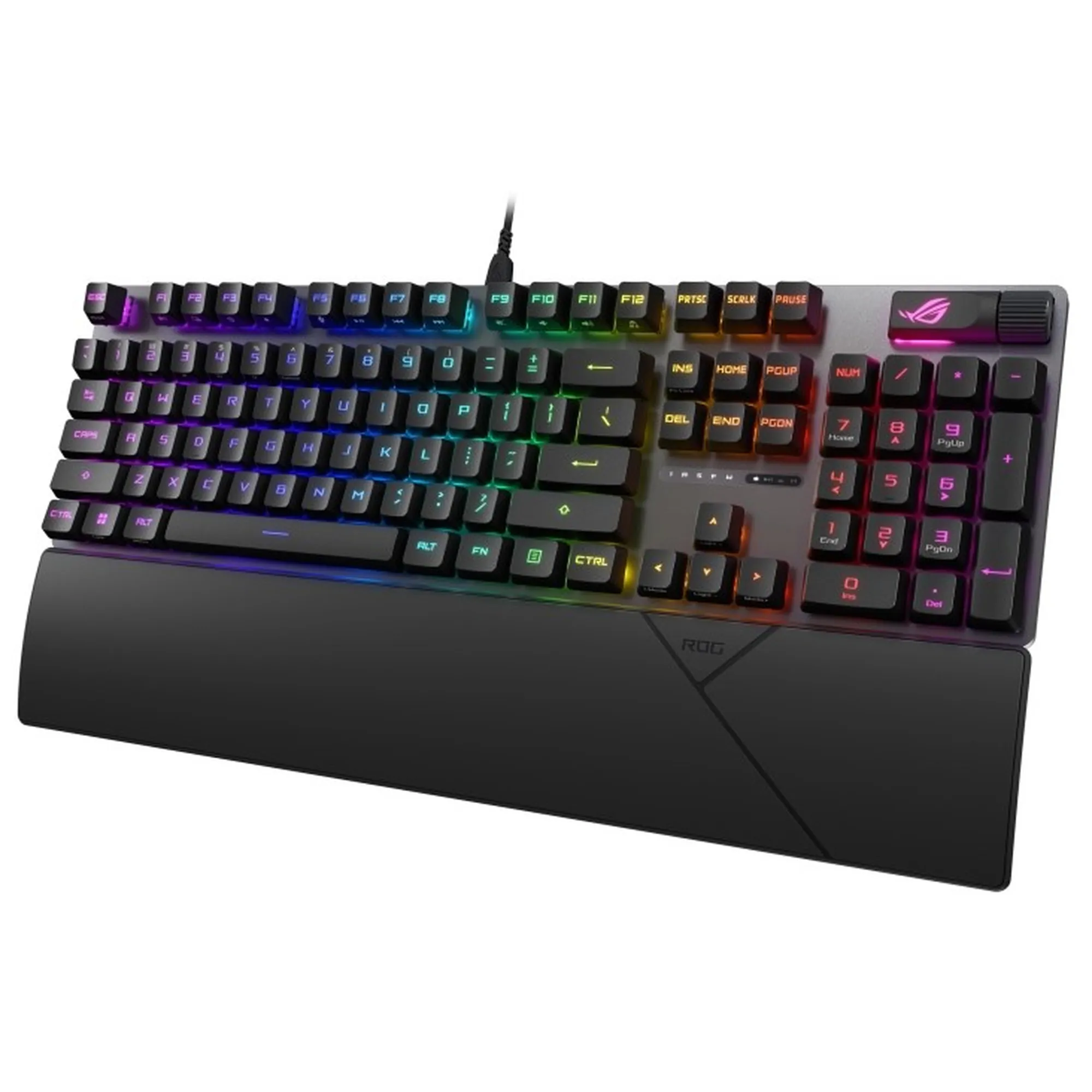 Купити Клавіатура ASUS ROG Strix Scope II RX Red (90MP0350-BKMA00) - фото 2