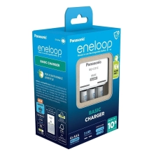 Купити Зарядний пристрій Basic Charger + Акумулятор Eneloop NI-MH AAA 800 мАч 4 шт. (K-KJ51MCD04E) - фото 3