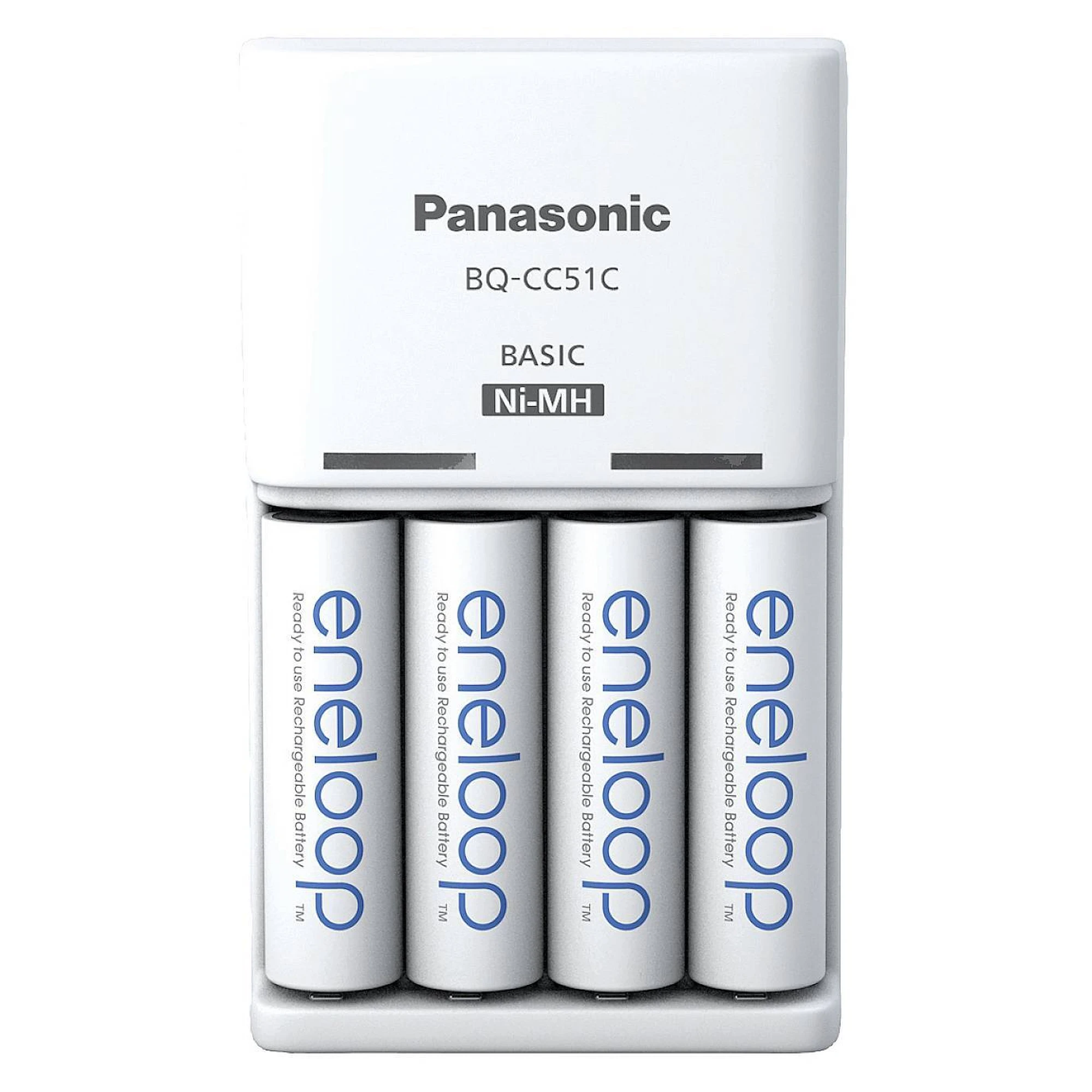 Купить Зарядное устройство Basic Charger+ Аккумулятор Eneloop NI-MH AA 2000 мАч 4 шт. (K-KJ51MCD40E) - фото 2