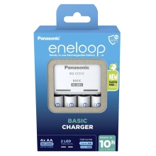 Купить Зарядное устройство Basic Charger+ Аккумулятор Eneloop NI-MH AA 2000 мАч 4 шт. (K-KJ51MCD40E) - фото 3