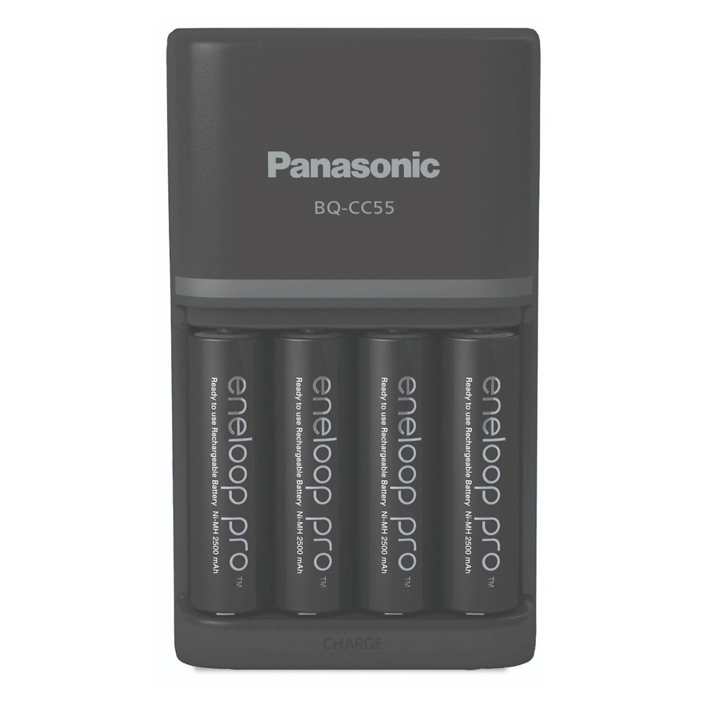 Купить Зарядное устройство Panasonic Smart-Quick Charger + Аккумулятор Eneloop Pro NI-MH AA 2500 мАч 4 шт. (K-KJ55HCD40E) - фото 2