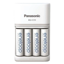 Купить Зарядное устройство Smart-Quick Charger + Аккумулятор Eneloop NI-MH AA 2000 мАч 4 шт. (K-KJ55MCD40E) - фото 2