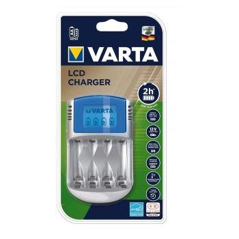 Купити Зарядний пристрій VARTA LCD Charger для АА/ААА (57070201401) - фото 1