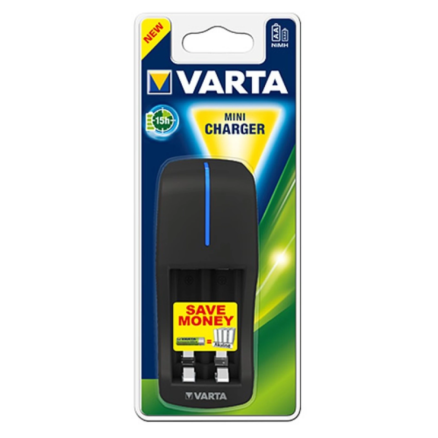 Купити Зарядний пристрій VARTA Mini Charger empty для АА/ААА (57646101401) - фото 1