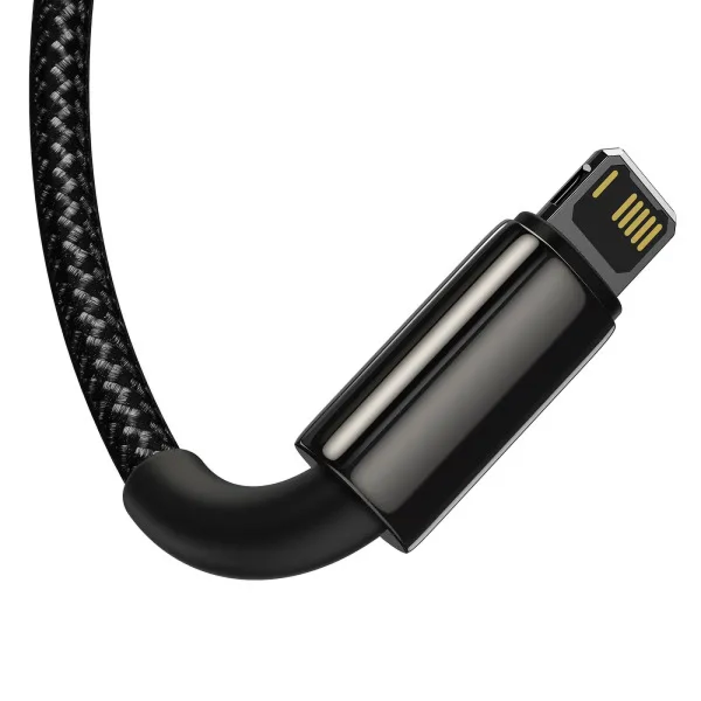Купить Кабель Baseus Tungsten Gold Fast Charging Data Cable USB to M+L+C 1.5m Black (CAMLTWJ-01) - фото 3