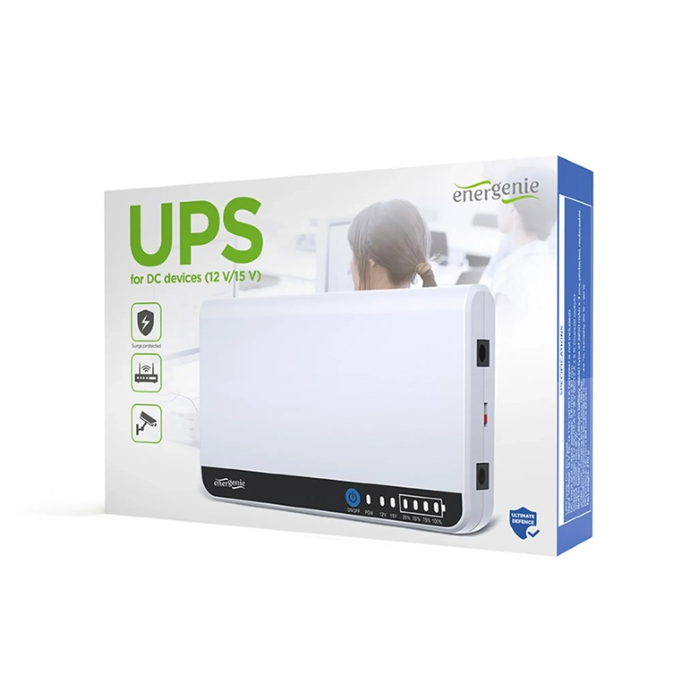 Купити ДБЖ (UPS) для роутера EnerGenie EG-UPS-DC18 12V/15V - фото 4