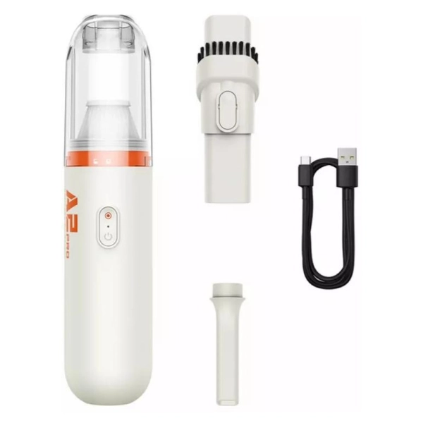 Купити Автомобільний пилосос Baseus A2 Pro Car Vacuum Cleaner (6000pa) White (VCAQ040002) - фото 6