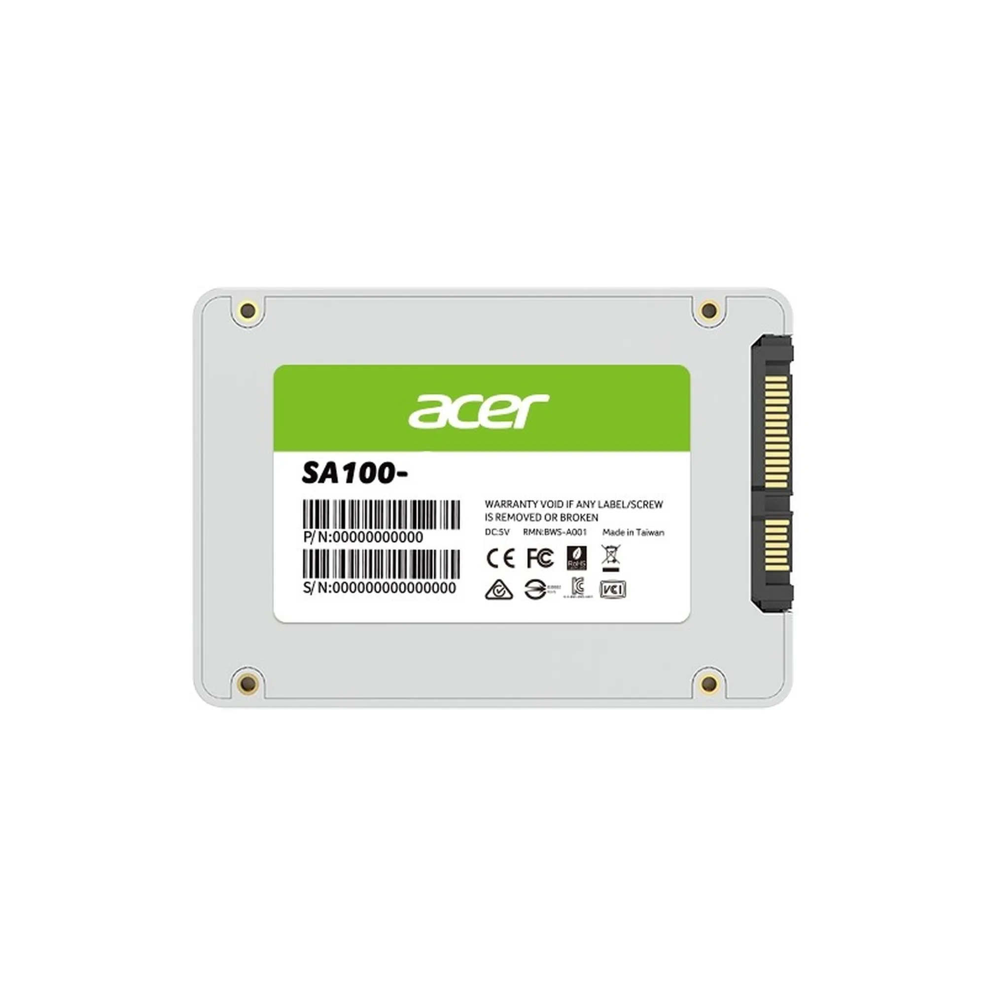 Купить SSD диск Acer SA100 240GB 2.5" (SA100-240GB) - фото 4