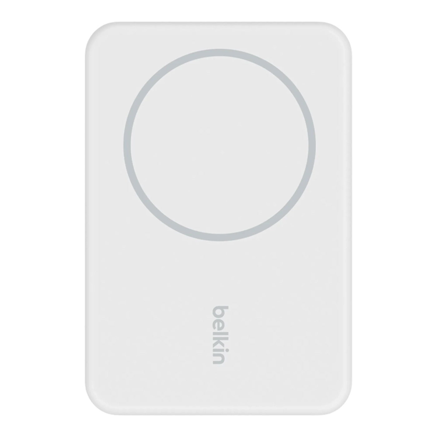 Купить Павербанк УМБ Belkin BoostCharge Magnetic Wireless Power Bank 5K + Stand (BPD004BTWT) White - фото 2