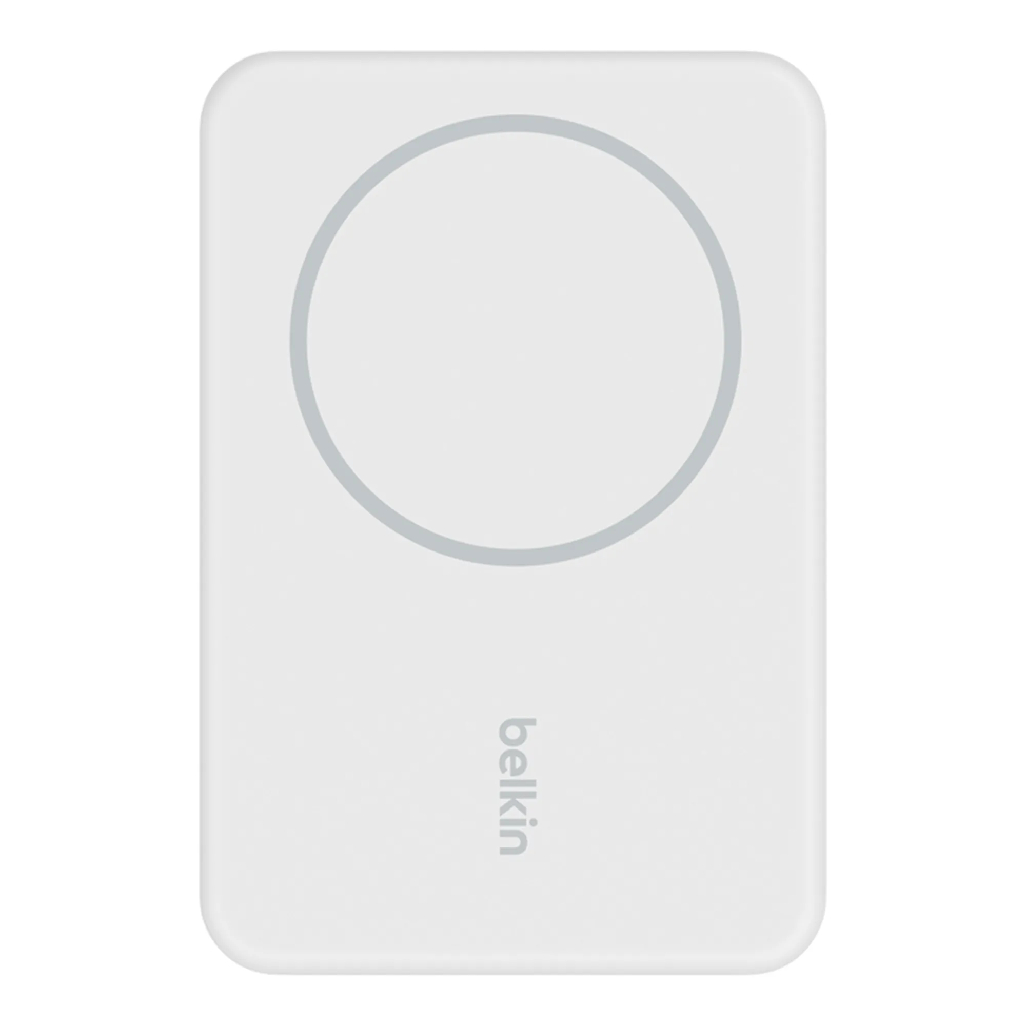 Купить Павербанк УМБ Belkin BoostCharge Magnetic Wireless Power Bank 5K + Stand (BPD004BTWT) White - фото 2