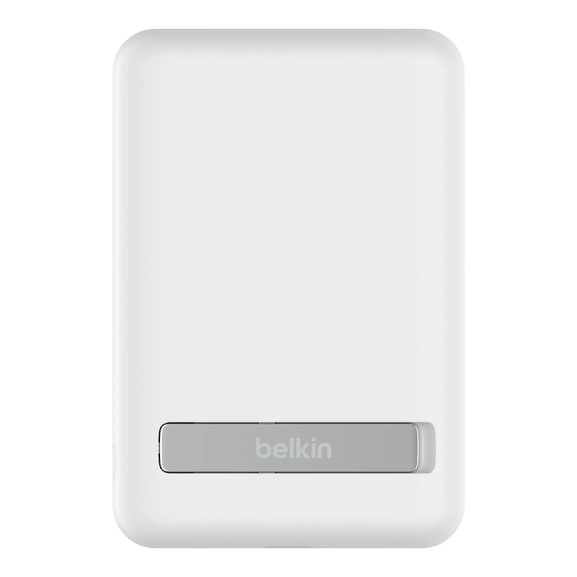 Купить Павербанк УМБ Belkin BoostCharge Magnetic Wireless Power Bank 5K + Stand (BPD004BTWT) White - фото 3