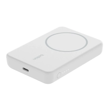 Купить Павербанк УМБ Belkin BoostCharge Magnetic Wireless Power Bank 5K + Stand (BPD004BTWT) White - фото 7
