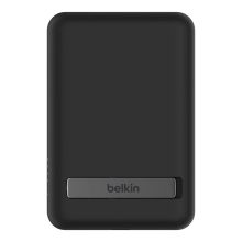 Купити Павербанк УМБ Belkin BoostCharge Magnetic Wireless Power Bank 5K + Stand (BPD004BTBK) Black - фото 3