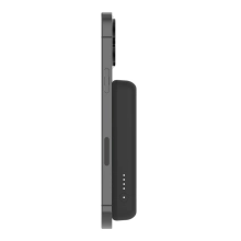 Купити Павербанк УМБ Belkin BoostCharge Magnetic Wireless Power Bank 5K + Stand (BPD004BTBK) Black - фото 5